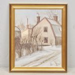 1738 8086 Oljemålning